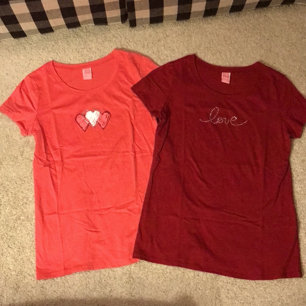 Set of 2 Target Valentine’s Shirts